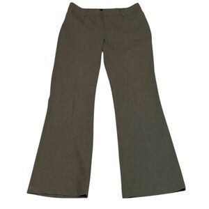 Club Monaco wool blend boot cut pants Taupe Women 4 Lined Career Office Designer